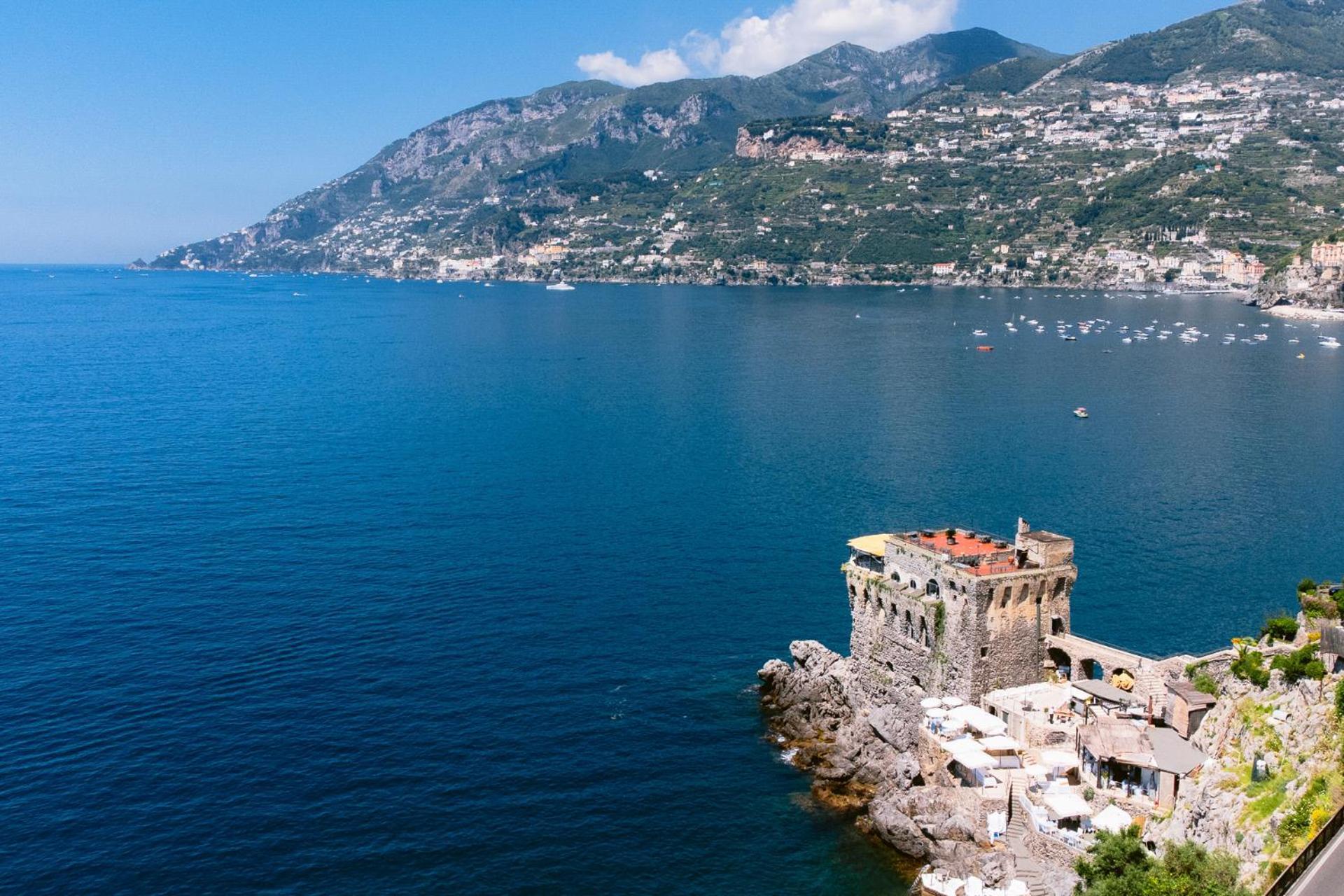 Acquachiara Seaside Luxury Villa in Amalfi Coast Maiori Exterior foto